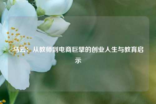 马云：从教师到电商巨擘的创业人生与教育启示